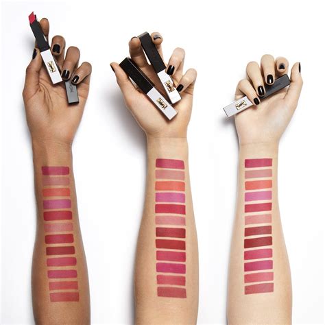 ysl rouge pur couture matte swatches|sephora YSL rouge pur couture.